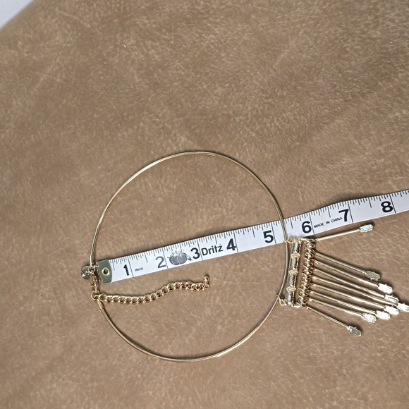 Gold & Mirror Necklace - Picture 7 of 9